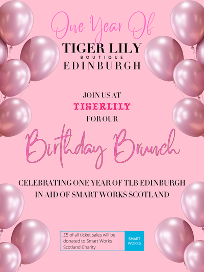 Tiger Lily Edinburgh One Year Birthday Brunch