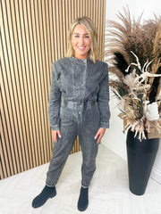 Amy Jumpsuit - Charcoal