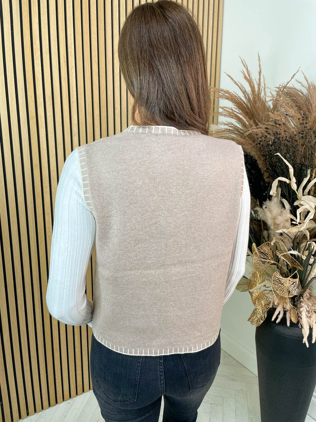 Acelynn Knitted Vest - 2 Colours