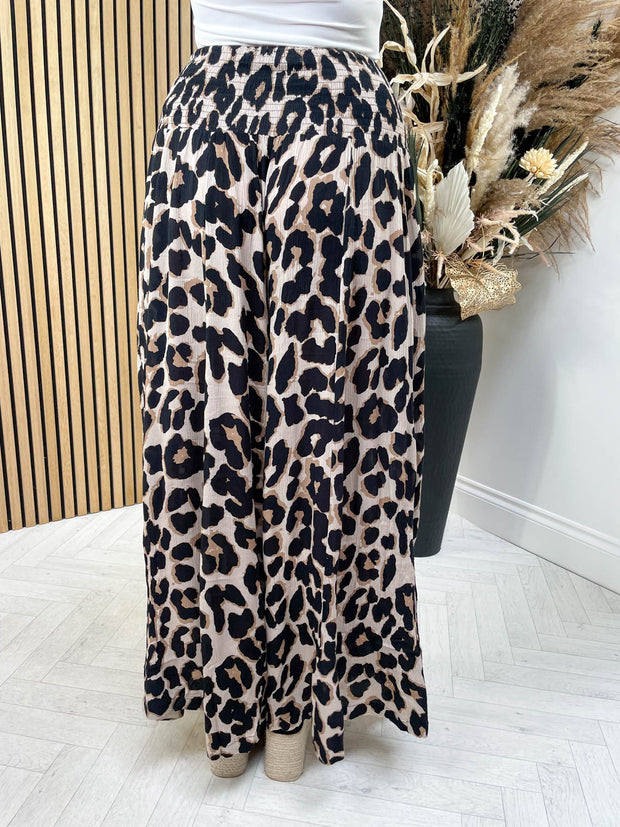 Tilly Leopard Palazzos