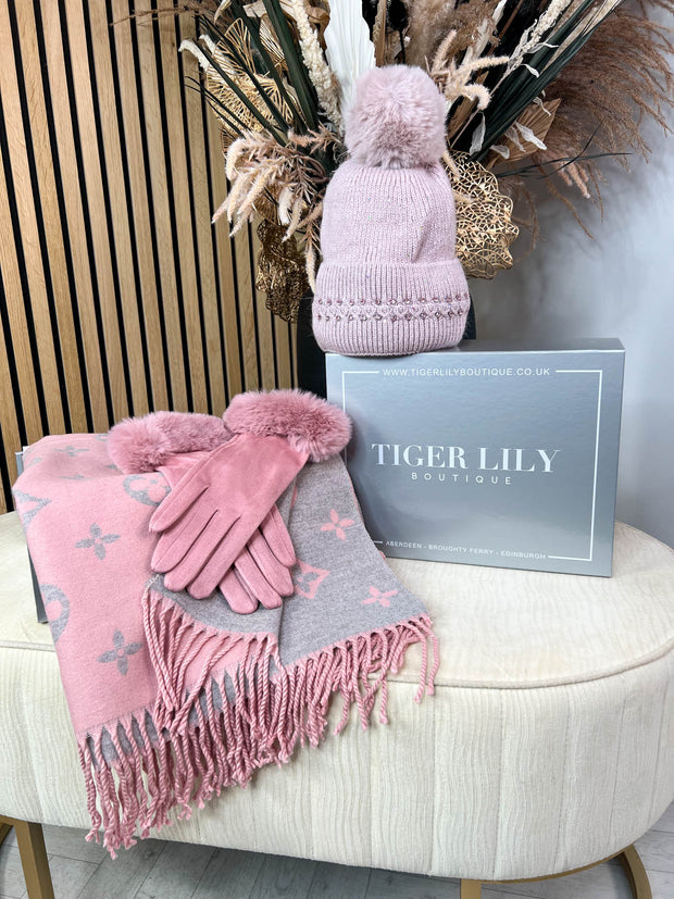 Pink Double Take Scarf Gift Box