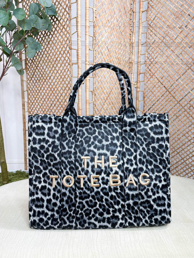 Tora Tote Bag Leopard - 2 Colours