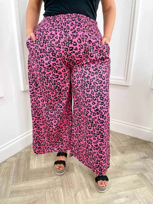 Leopard Palazzo Pants - 7 Colours – Tiger Lily Boutique