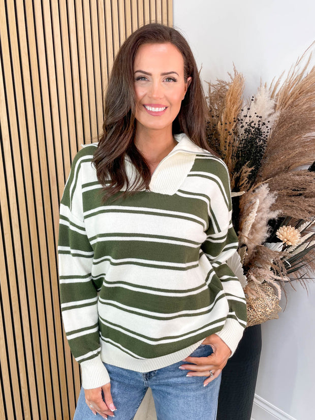 Kacey Stripe Jumper