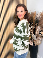 Kacey Stripe Jumper