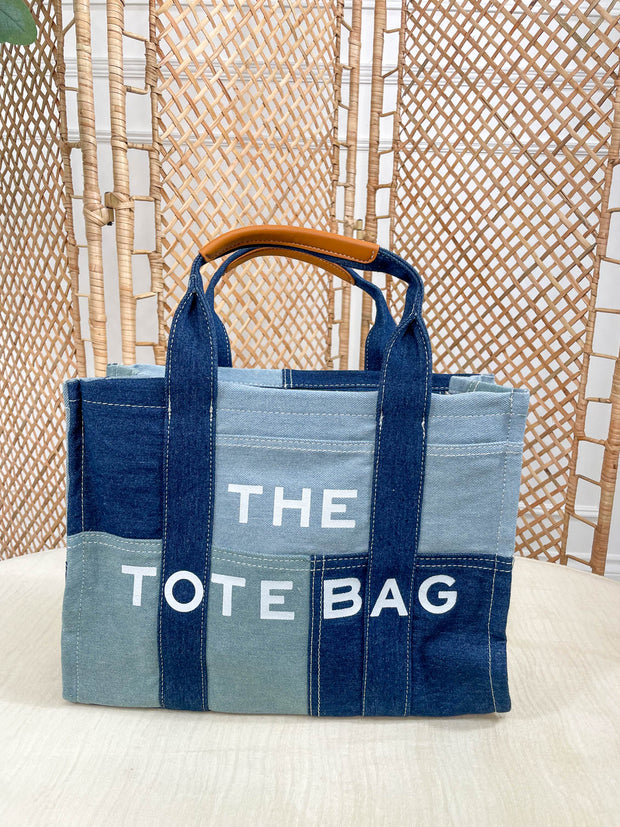 Tora Denim Tote Bag - 2 Colours