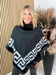 Kaitlyn Poncho - Black