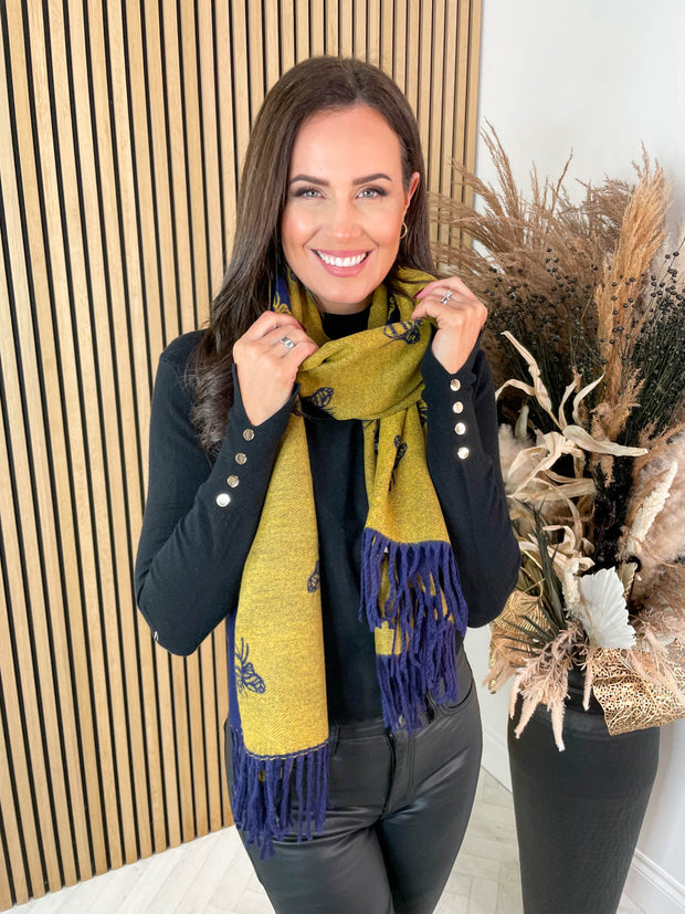 Bee Scarf- 4 Colours