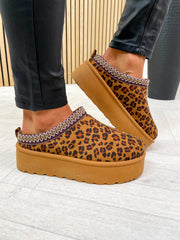 Una Platform Slide - Leopard