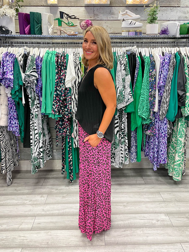 Boutique store palazzo pants